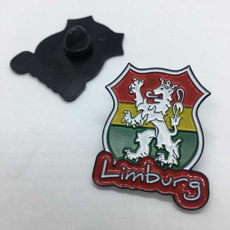 Pin Limburg Zwart, Rood Geel Groen