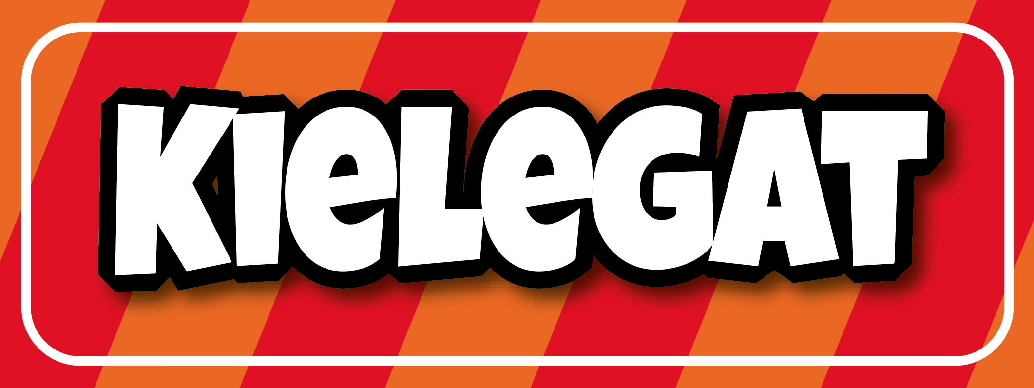 Speltpin Kielegat (rood/oranje)